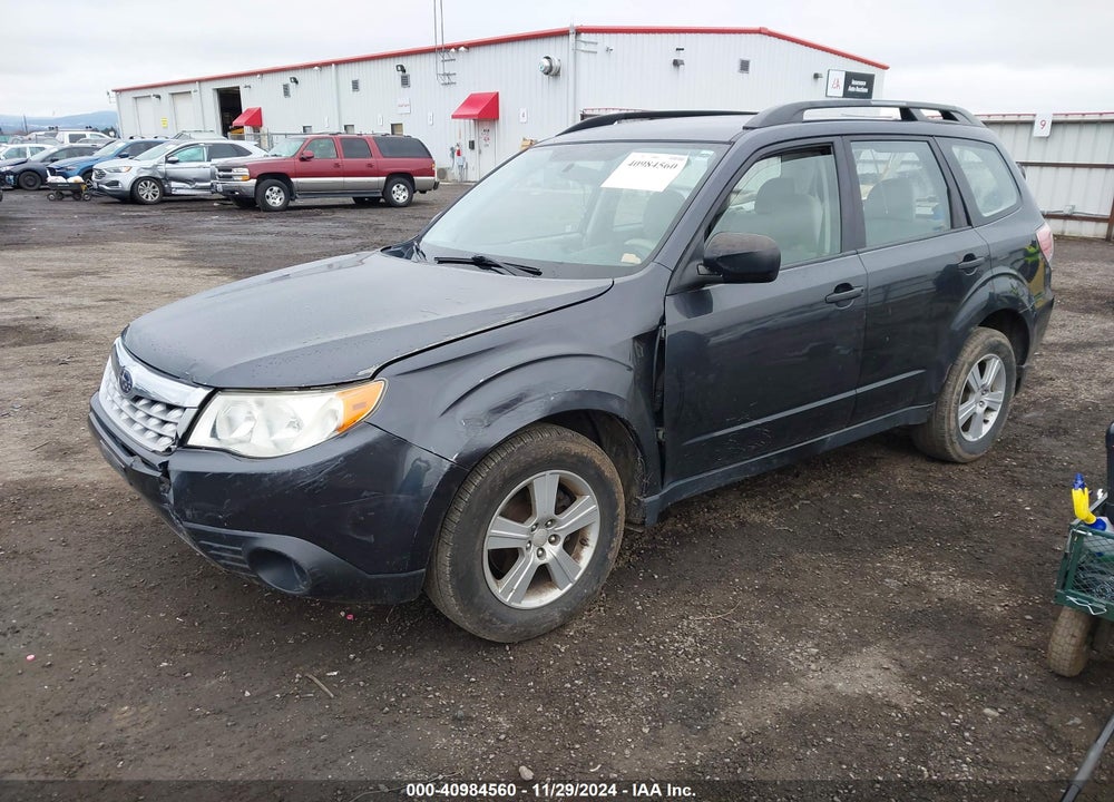 2011 SUBARU FORESTER 2.5X VIN: JF2SHABC4BH708756