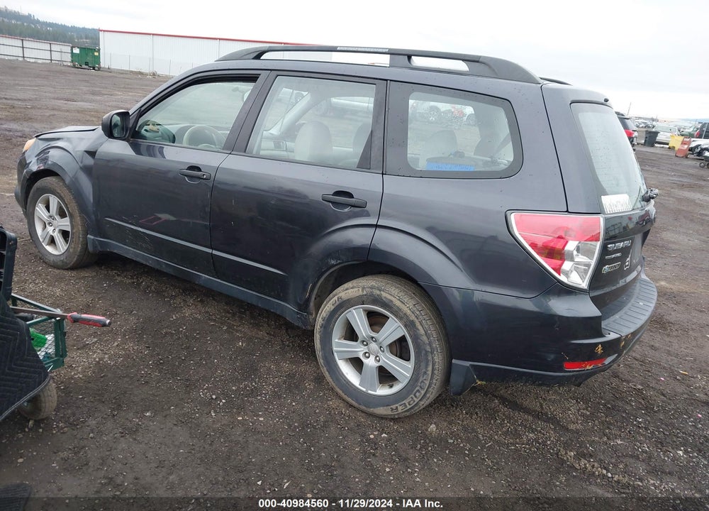2011 SUBARU FORESTER 2.5X VIN: JF2SHABC4BH708756
