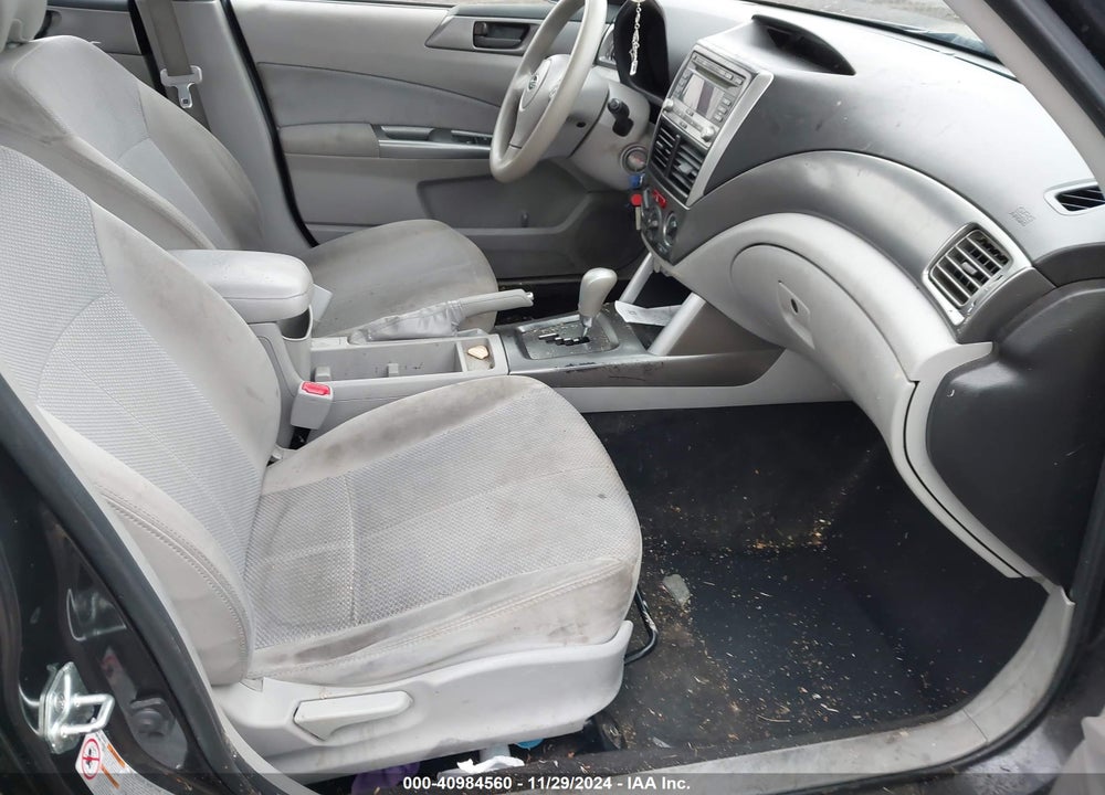 2011 SUBARU FORESTER 2.5X VIN: JF2SHABC4BH708756