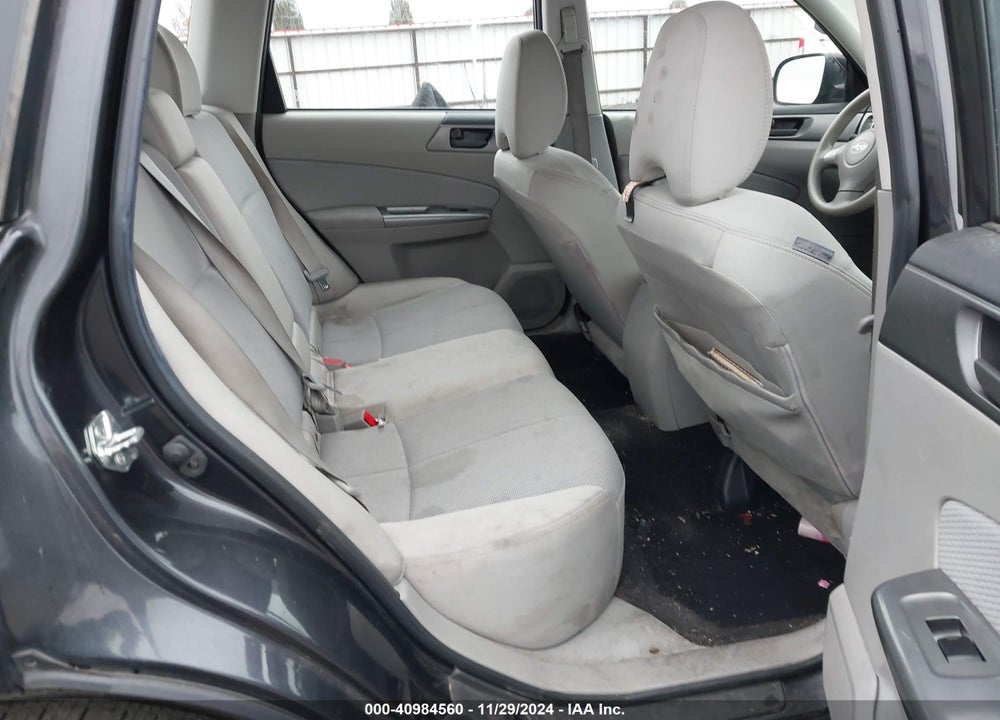 2011 SUBARU FORESTER 2.5X VIN: JF2SHABC4BH708756