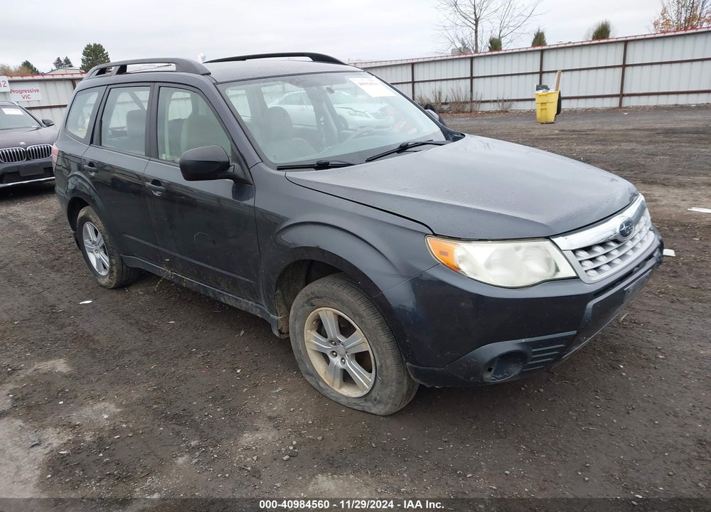 2011 SUBARU FORESTER 2.5X VIN: JF2SHABC4BH708756