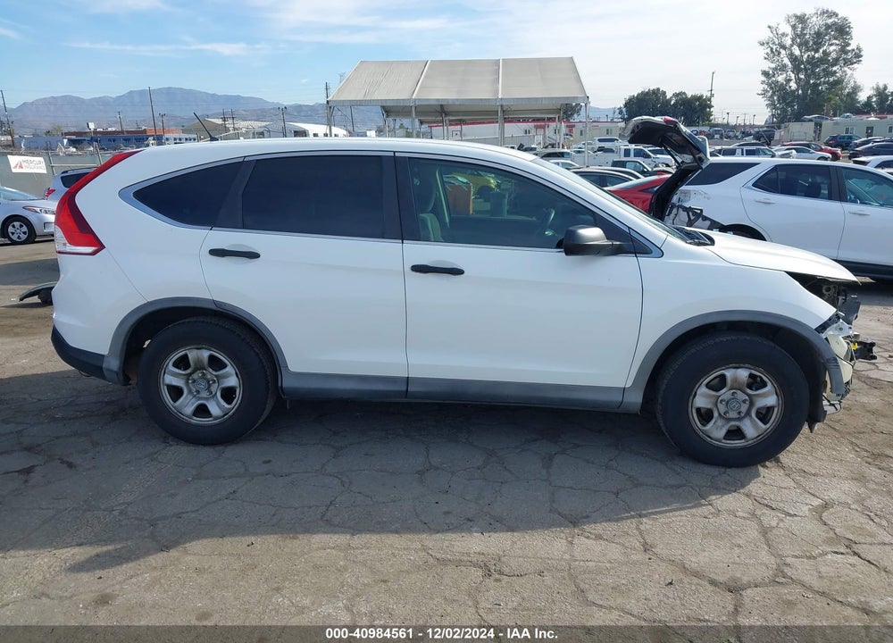 2012 HONDA CR-V LX VIN: 5J6RM3H37CL018438