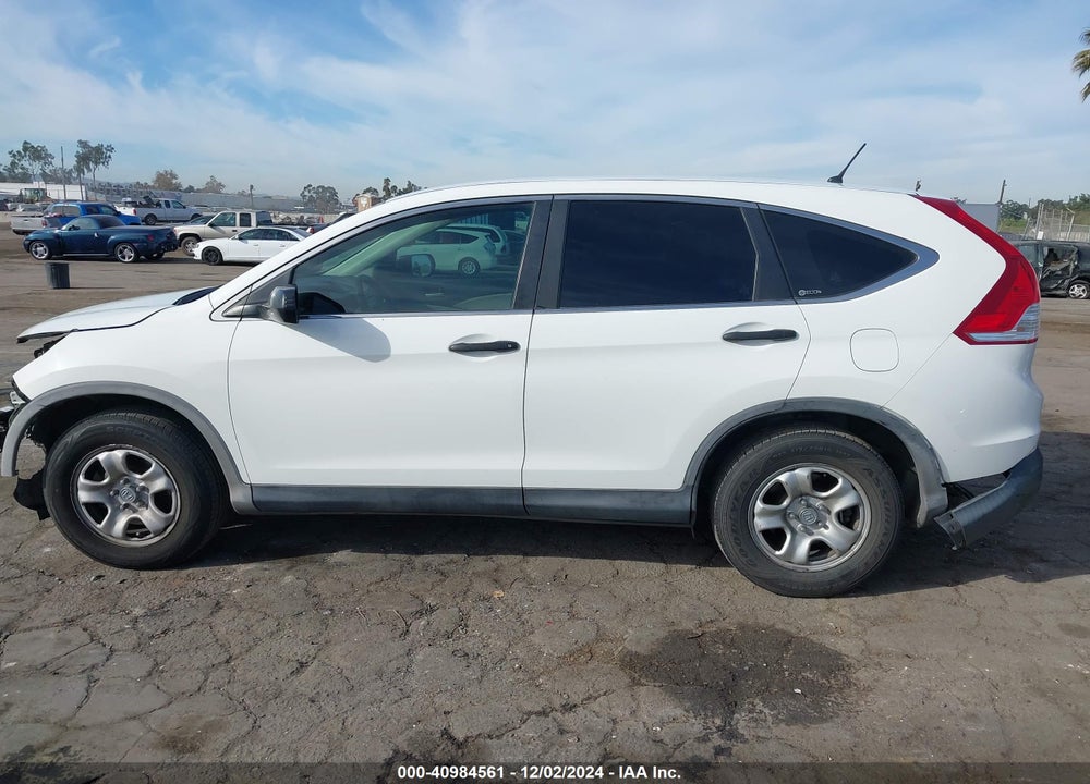 2012 HONDA CR-V LX VIN: 5J6RM3H37CL018438
