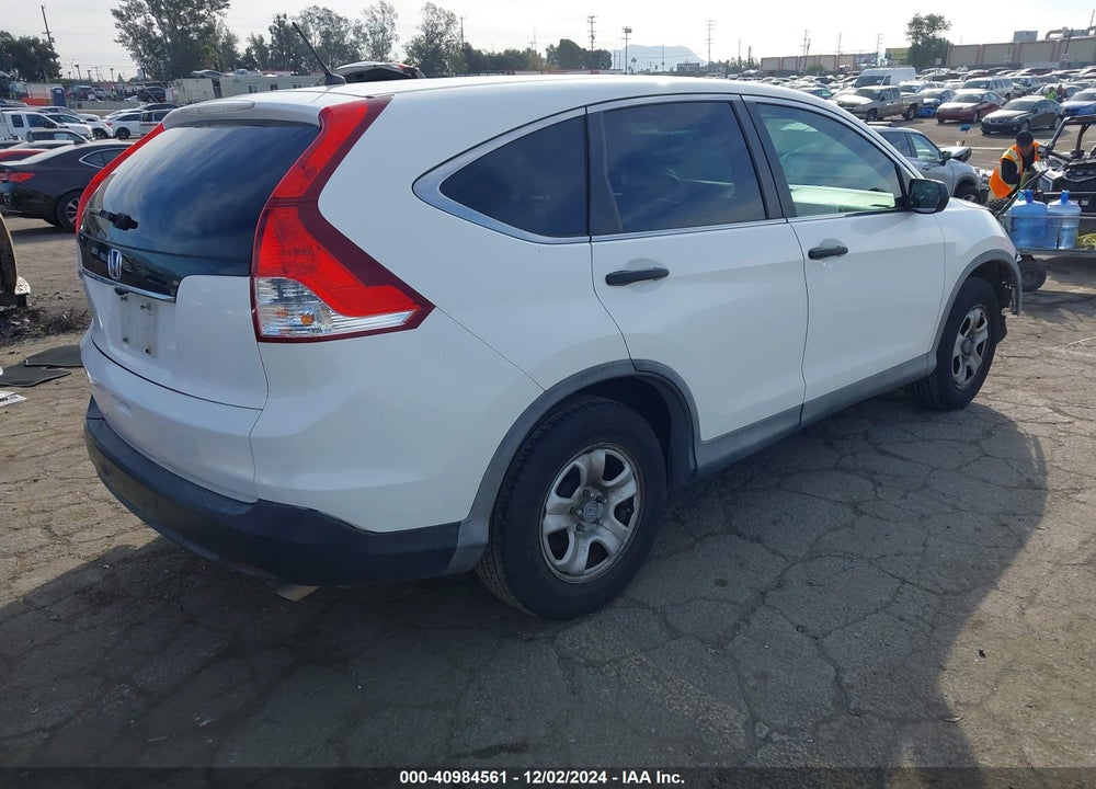 2012 HONDA CR-V LX VIN: 5J6RM3H37CL018438