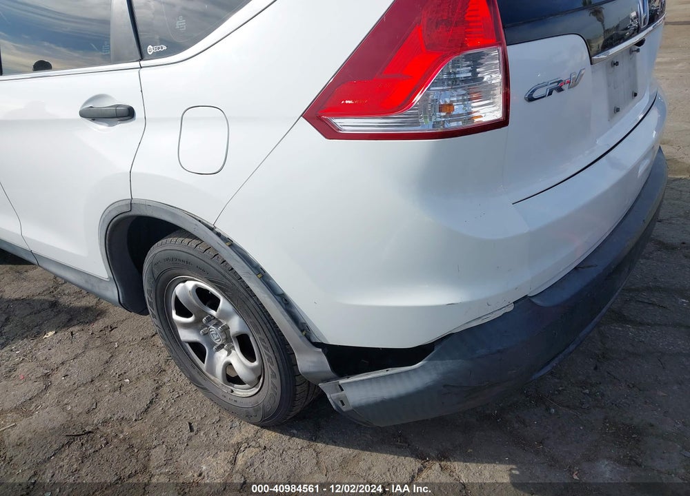 2012 HONDA CR-V LX VIN: 5J6RM3H37CL018438