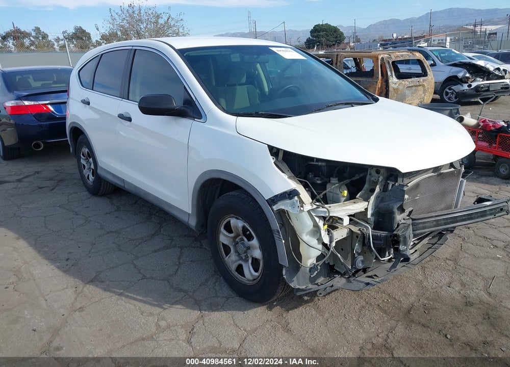 2012 HONDA CR-V LX VIN: 5J6RM3H37CL018438