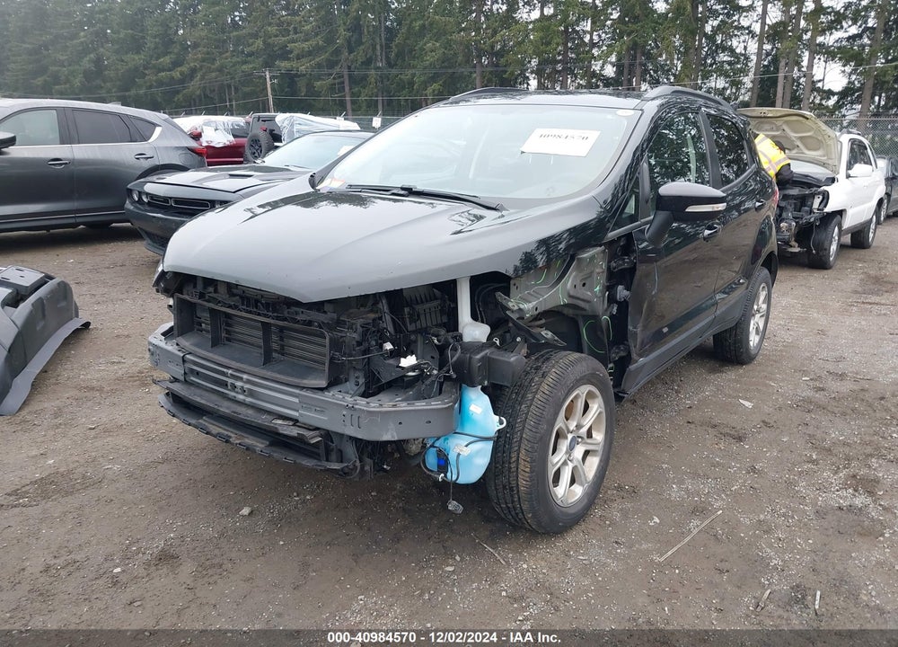 2022 FORD ECOSPORT SE VIN: MAJ6S3GL9NC467094