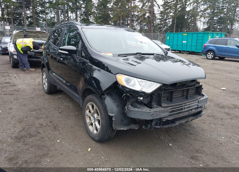 2022 FORD ECOSPORT SE VIN: MAJ6S3GL9NC467094