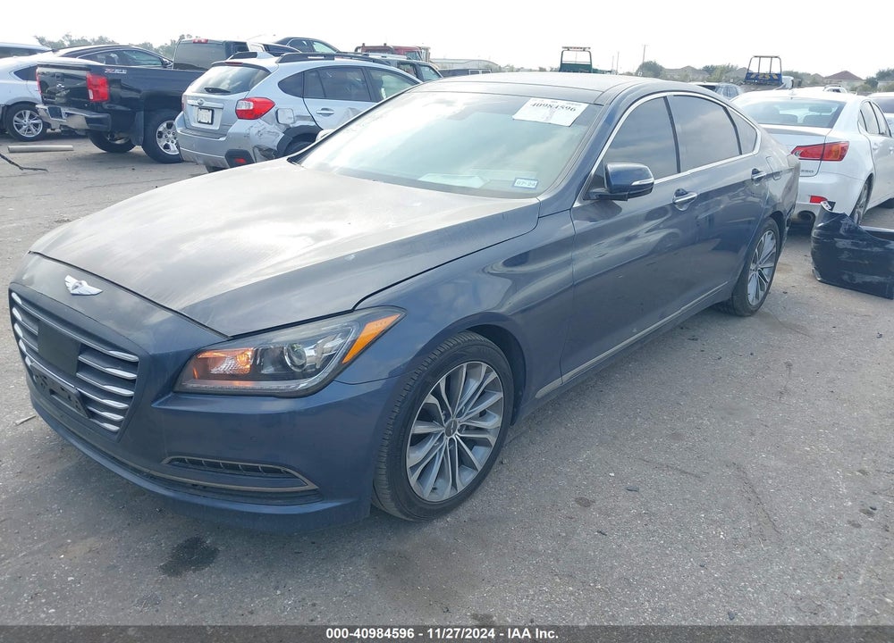 2015 HYUNDAI GENESIS VIN: KMHGN4JE3FU081252