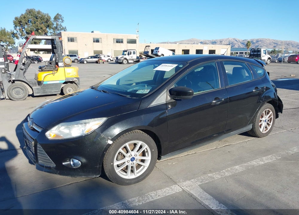 2012 FORD FOCUS SE VIN: 1FAHP3K29CL314530