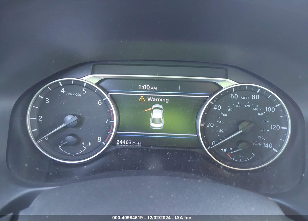 2024 NISSAN ALTIMA SV FWD VIN: 1N4BL4DV0RN406721