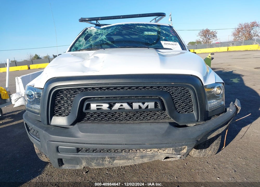 2021 RAM 1500 CLASSIC WARLOCK  4X2 6'4 BOX VIN: 1C6RR6GG8MS545187