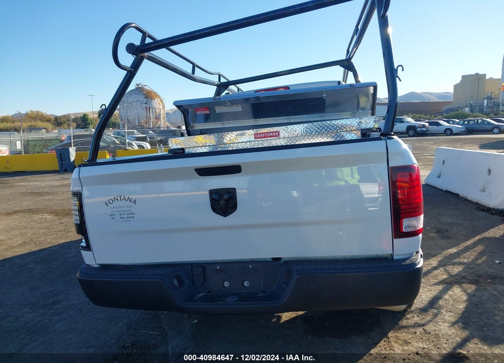 2021 RAM 1500 CLASSIC WARLOCK  4X2 6'4 BOX VIN: 1C6RR6GG8MS545187