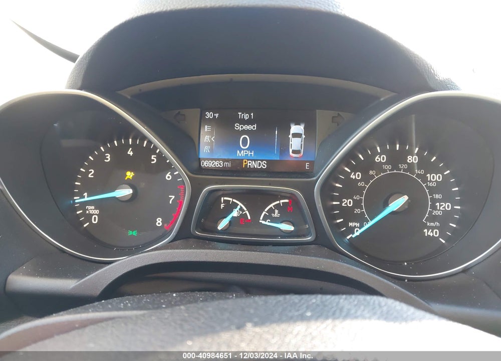 2017 FORD ESCAPE S VIN: 1FMCU0F70HUD87431