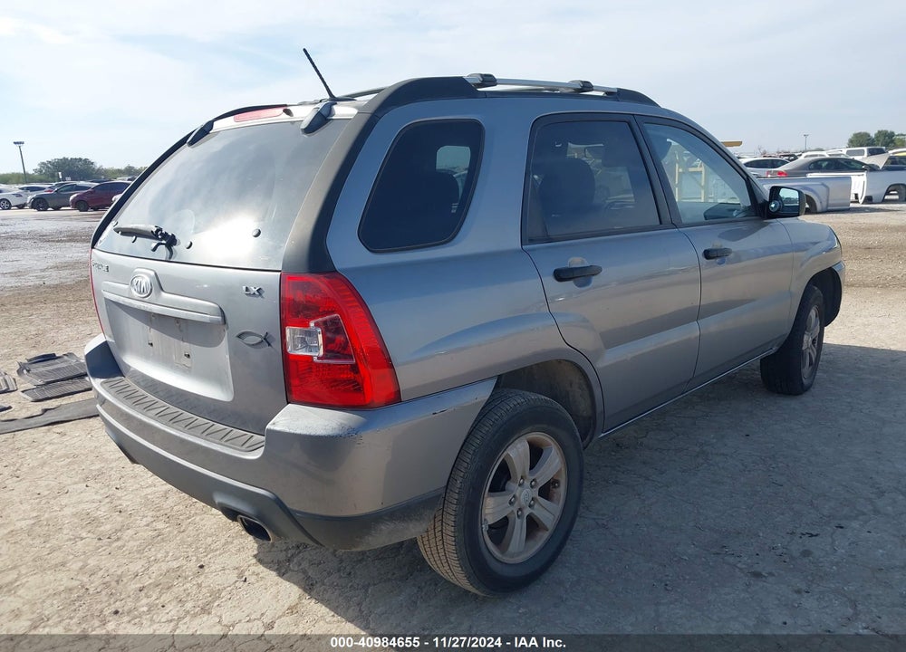 2009 KIA SPORTAGE LX VIN: KNDJF724697592942
