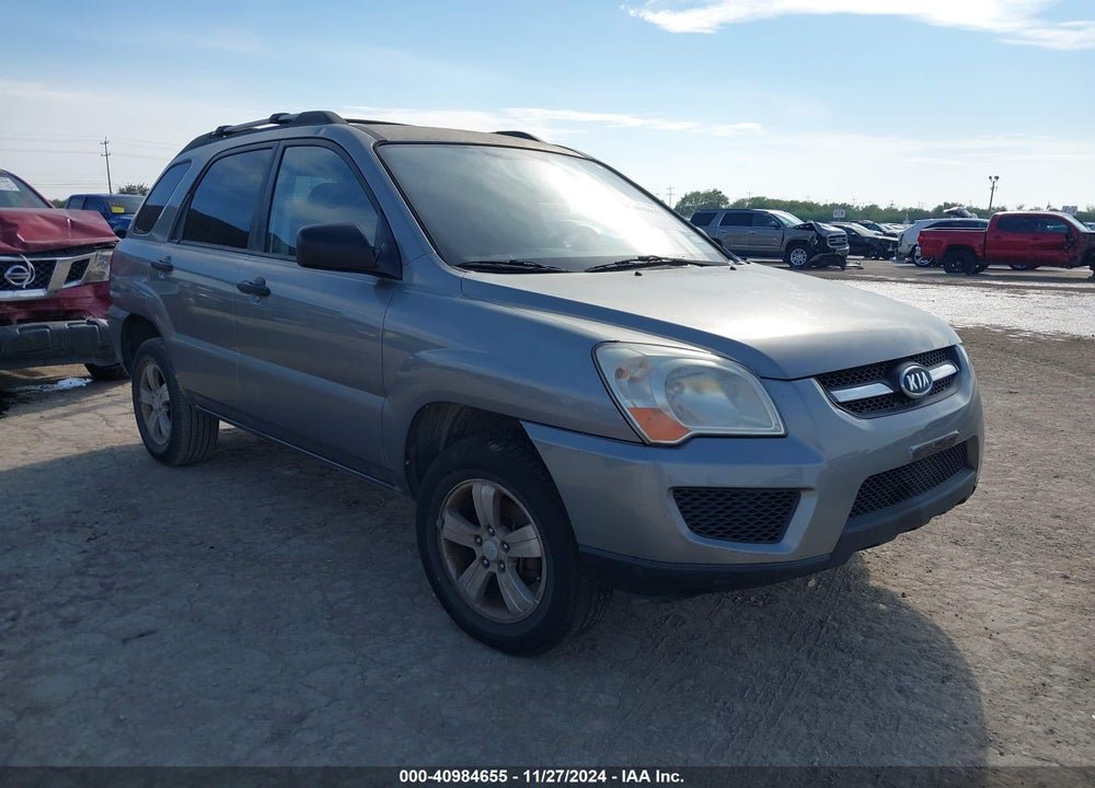 2009 KIA SPORTAGE LX VIN: KNDJF724697592942