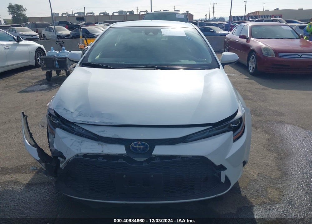 2020 TOYOTA COROLLA HYBRID LE VIN: JTDEBRBE2LJ021668