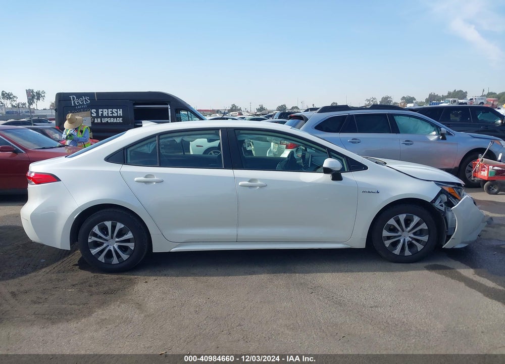 2020 TOYOTA COROLLA HYBRID LE VIN: JTDEBRBE2LJ021668