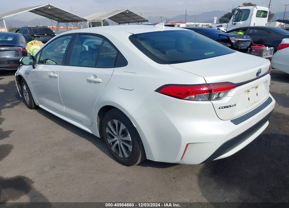 2020 TOYOTA COROLLA HYBRID LE VIN: JTDEBRBE2LJ021668