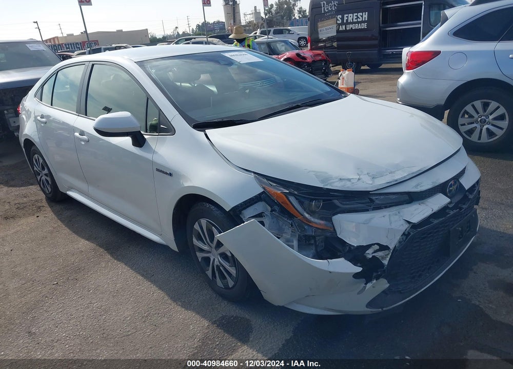 2020 TOYOTA COROLLA HYBRID LE VIN: JTDEBRBE2LJ021668