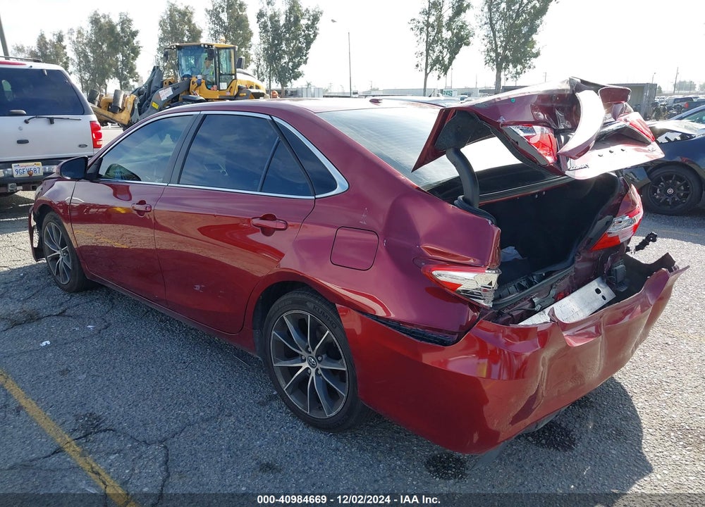 2017 TOYOTA CAMRY XSE VIN: 4T1BF1FK7HU729201