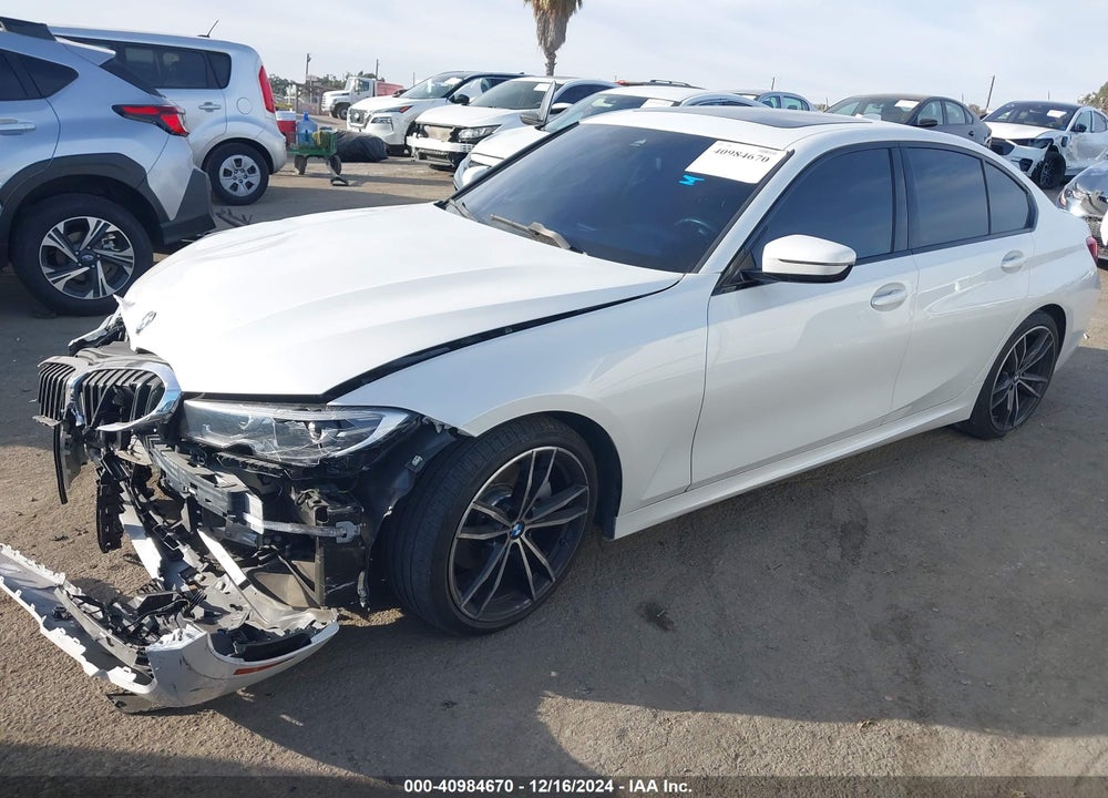 2021 BMW 330I VIN: 3MW5R1J0XM8B86056