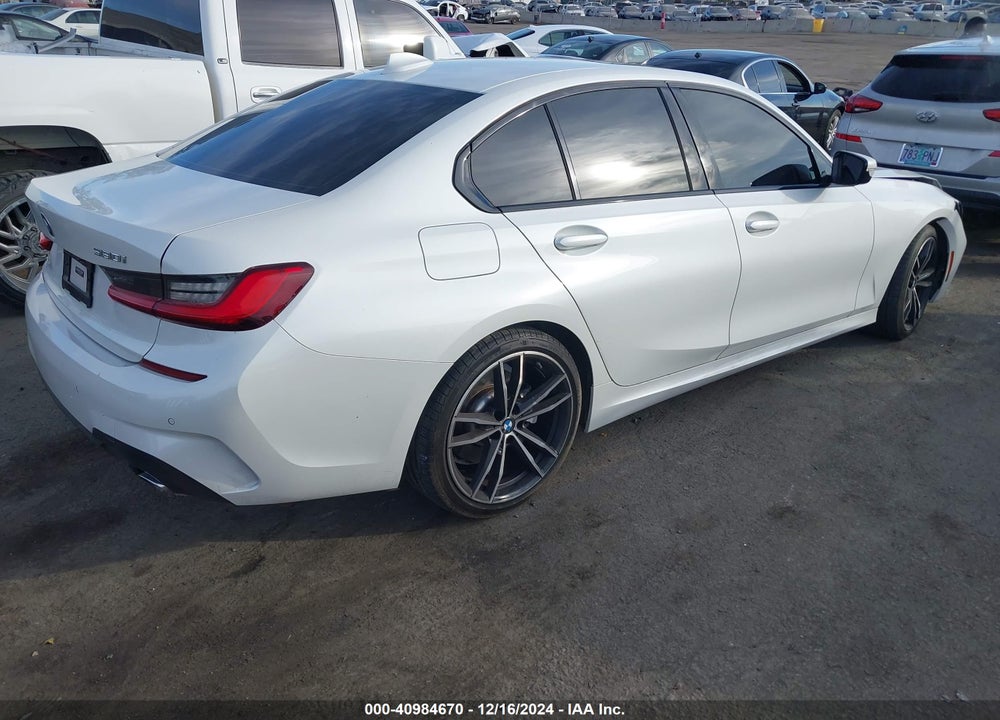 2021 BMW 330I VIN: 3MW5R1J0XM8B86056
