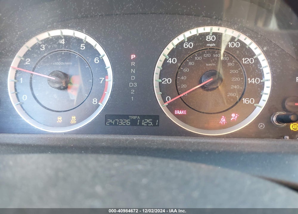 2008 HONDA ACCORD 2.4 LX VIN: 1HGCP26378A087926