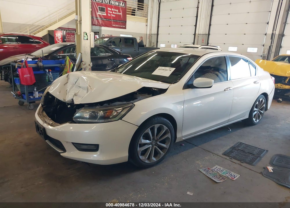 2015 HONDA ACCORD SPORT VIN: 1HGCR2F51FA128284