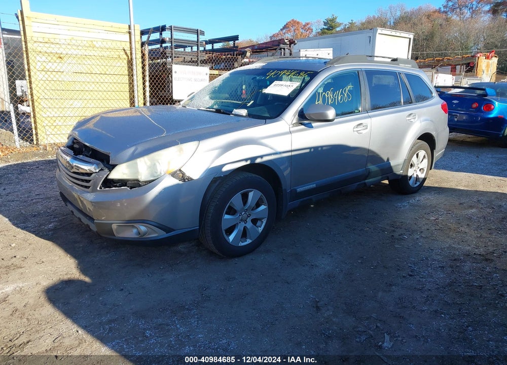 2010 SUBARU OUTBACK 2.5I PREMIUM VIN: 4S4BRBGC5A3355350