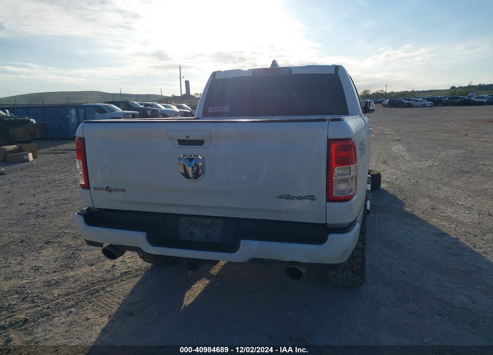 2020 RAM 1500 LONE STAR 4X4 5'7 BOX VIN: 1C6SRFFT3LN329499
