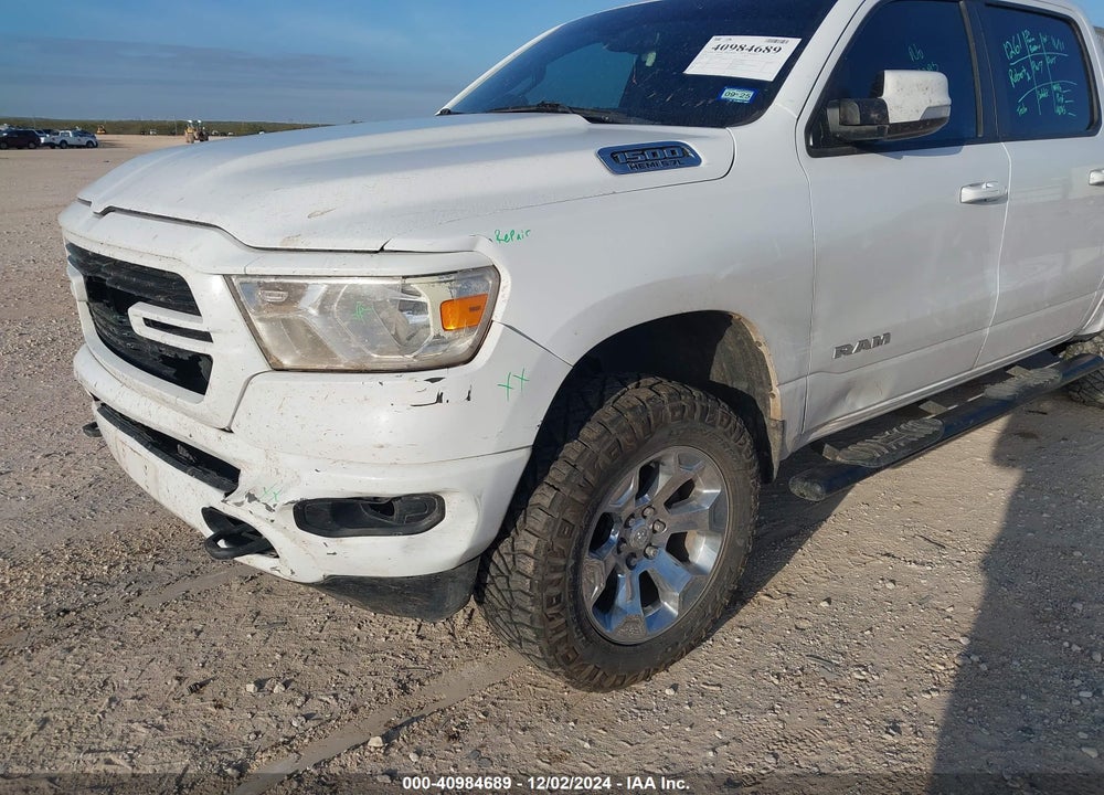 2020 RAM 1500 LONE STAR 4X4 5'7 BOX VIN: 1C6SRFFT3LN329499