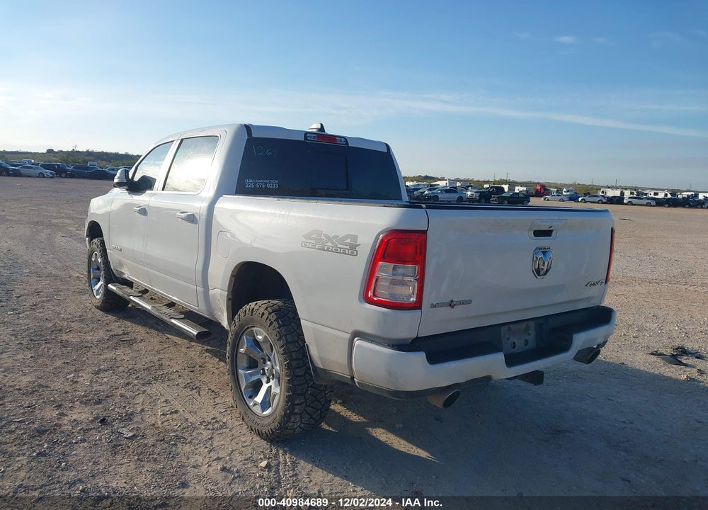2020 RAM 1500 LONE STAR 4X4 5'7 BOX VIN: 1C6SRFFT3LN329499