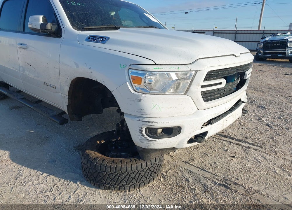 2020 RAM 1500 LONE STAR 4X4 5'7 BOX VIN: 1C6SRFFT3LN329499