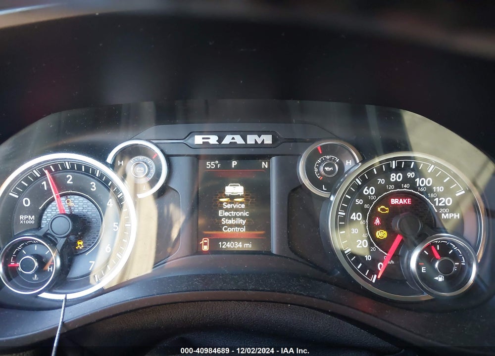 2020 RAM 1500 LONE STAR 4X4 5'7 BOX VIN: 1C6SRFFT3LN329499