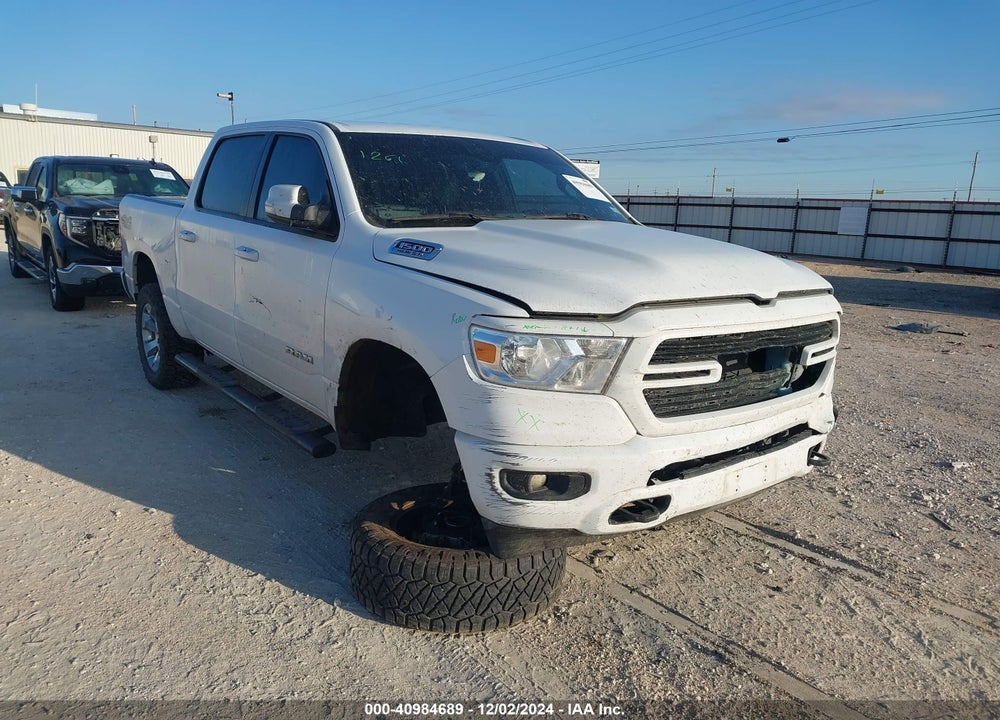 2020 RAM 1500 LONE STAR 4X4 5'7 BOX VIN: 1C6SRFFT3LN329499