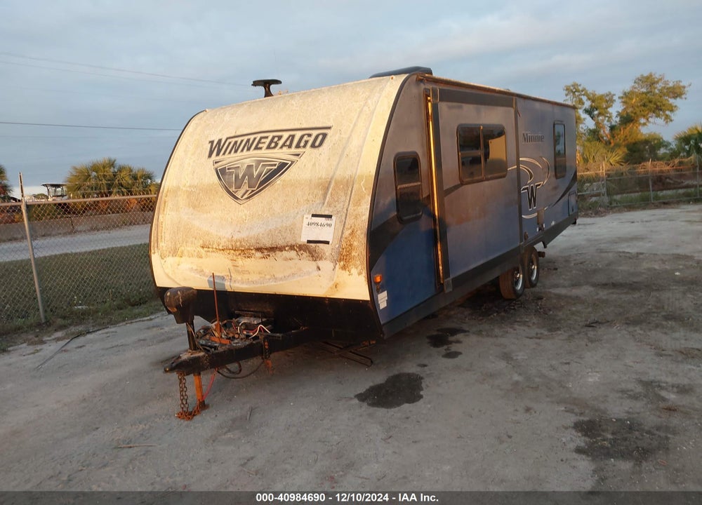 2019 WINNEBAGO MINNIE TRAVEL TRAILER VIN: 54CTM1R28K3043384