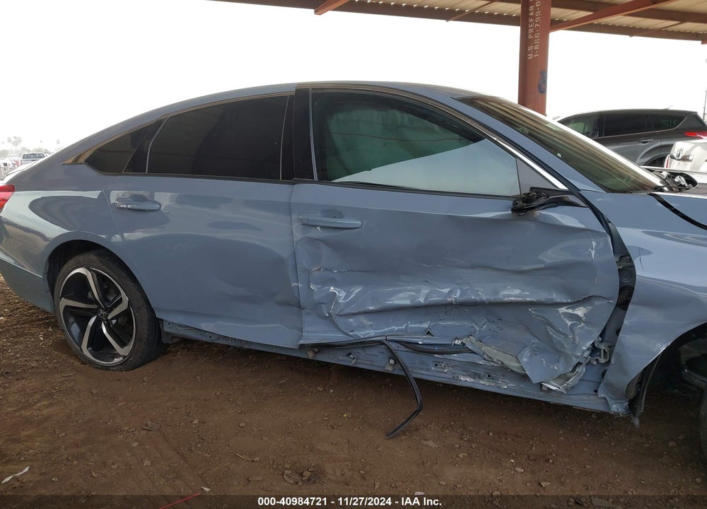 2021 HONDA ACCORD VIN: 1HGCV1F32MA107302