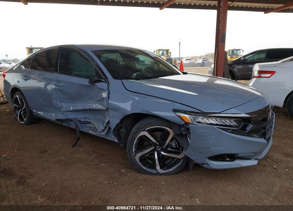 2021 HONDA ACCORD VIN: 1HGCV1F32MA107302