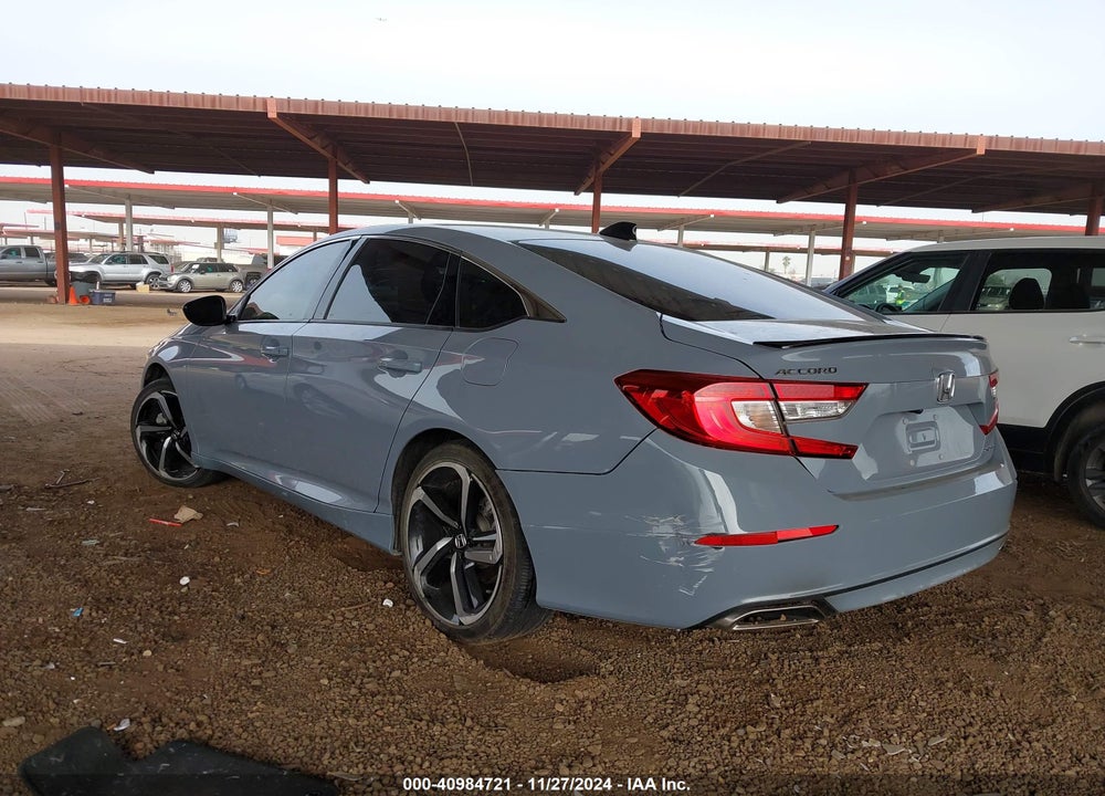 2021 HONDA ACCORD VIN: 1HGCV1F32MA107302