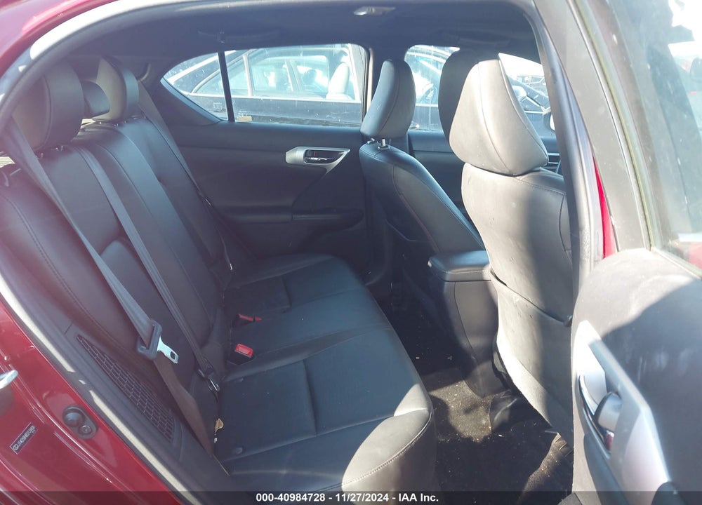 2013 LEXUS CT 200H VIN: JTHKD5BH8D2134406