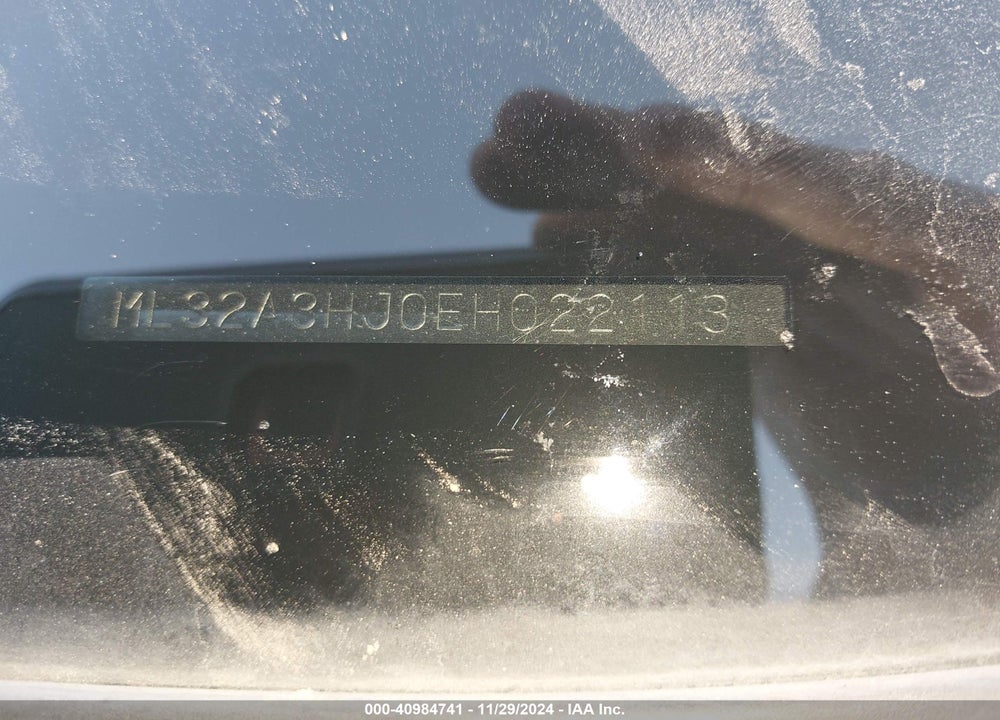 2014 MITSUBISHI MIRAGE DE VIN: ML32A3HJ0EH022113