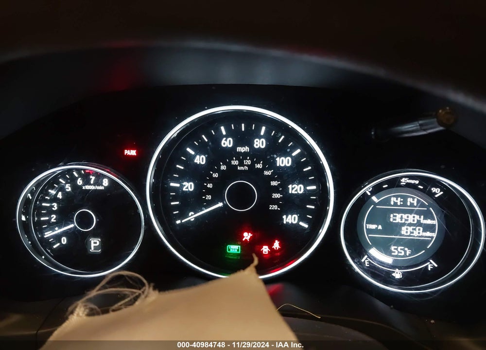 2018 HONDA HR-V LX VIN: 3CZRU6H37JG712784