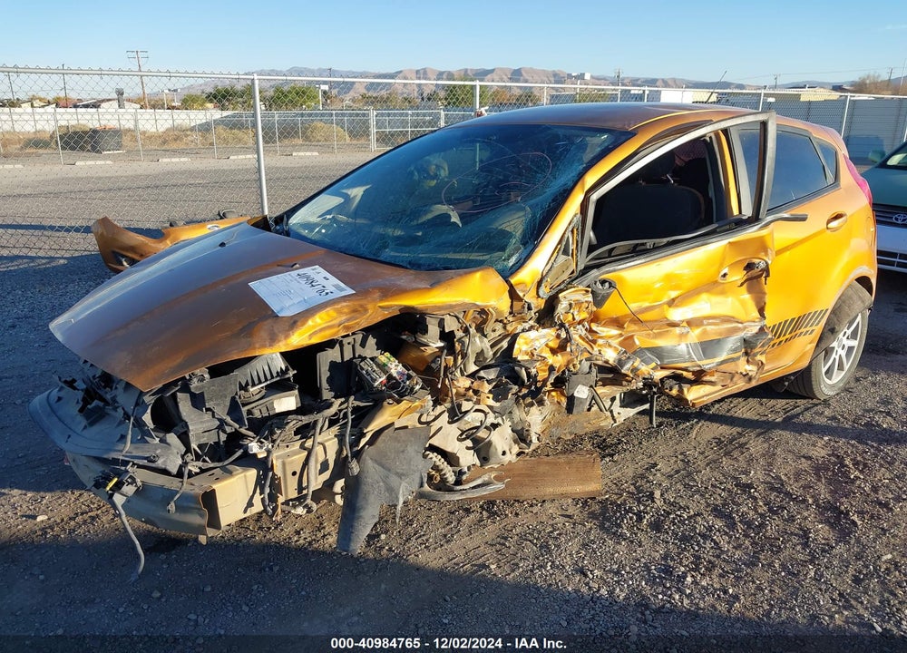 2016 FORD FIESTA SE VIN: 3FADP4EJ7GM158001