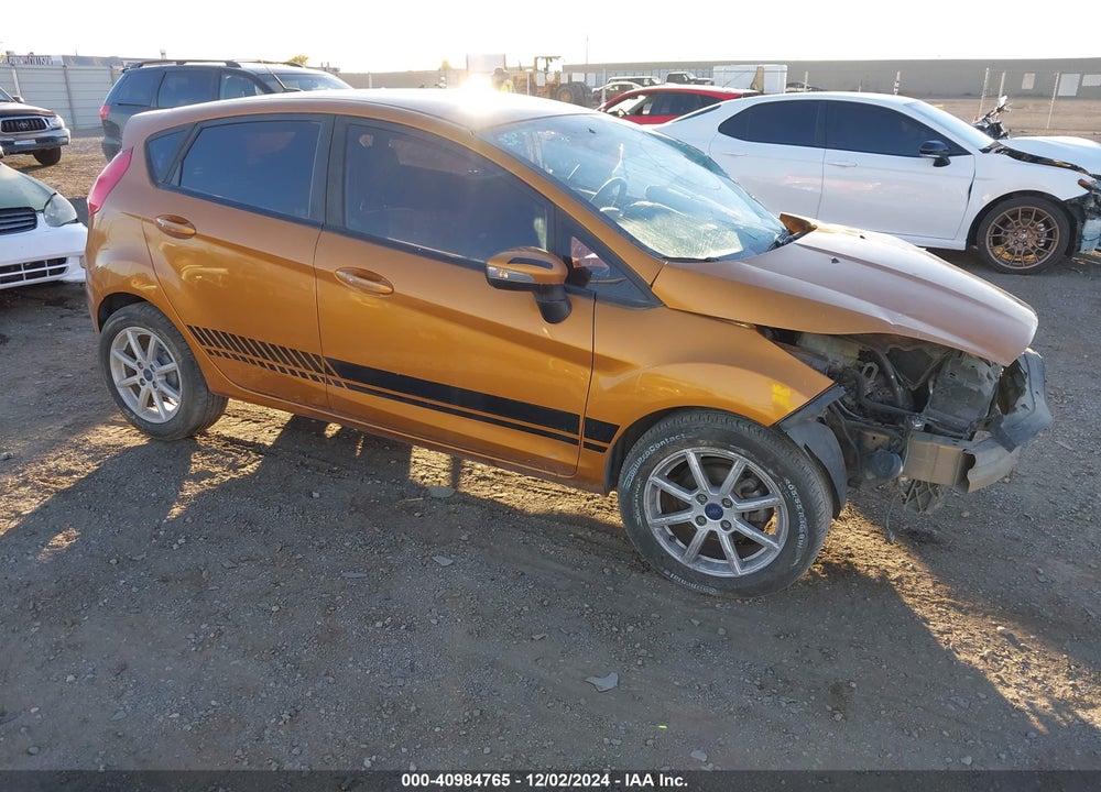 2016 FORD FIESTA SE VIN: 3FADP4EJ7GM158001