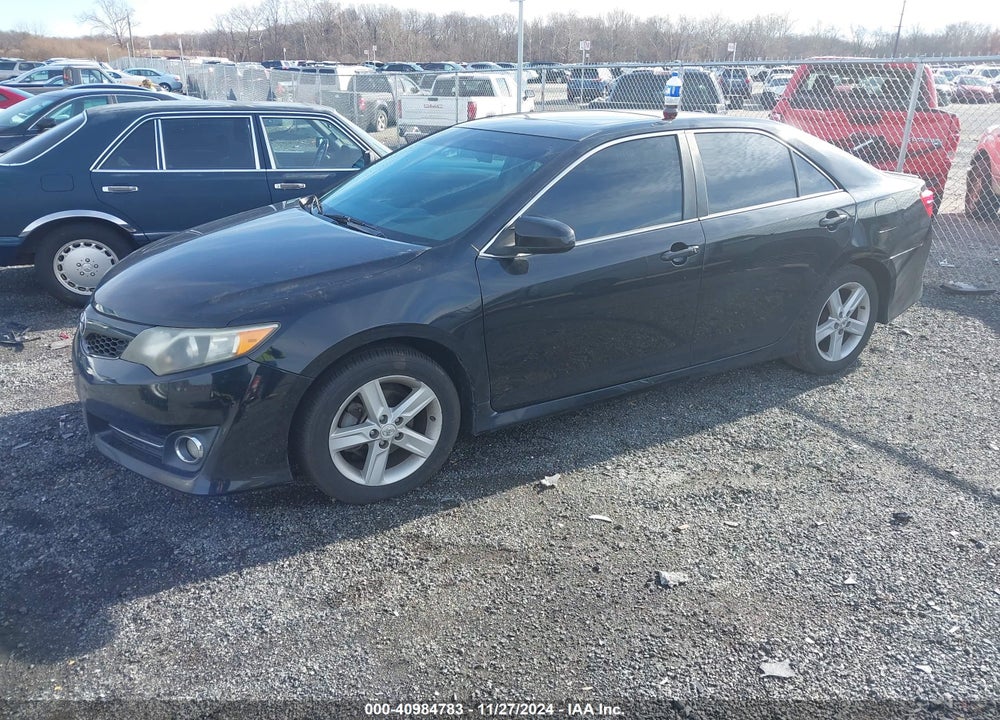 2012 TOYOTA CAMRY SE VIN: 4T1BF1FK5CU091605