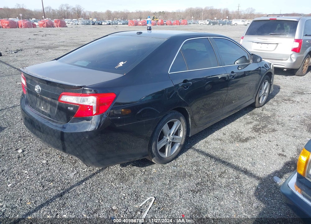 2012 TOYOTA CAMRY SE VIN: 4T1BF1FK5CU091605