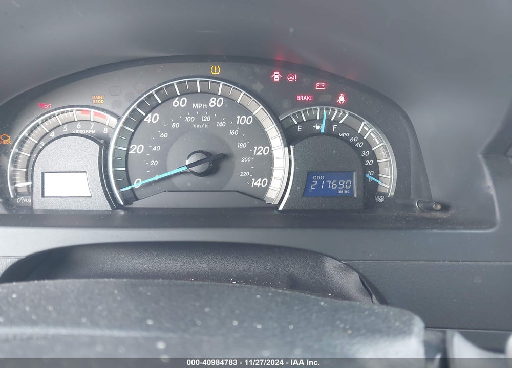 2012 TOYOTA CAMRY SE VIN: 4T1BF1FK5CU091605