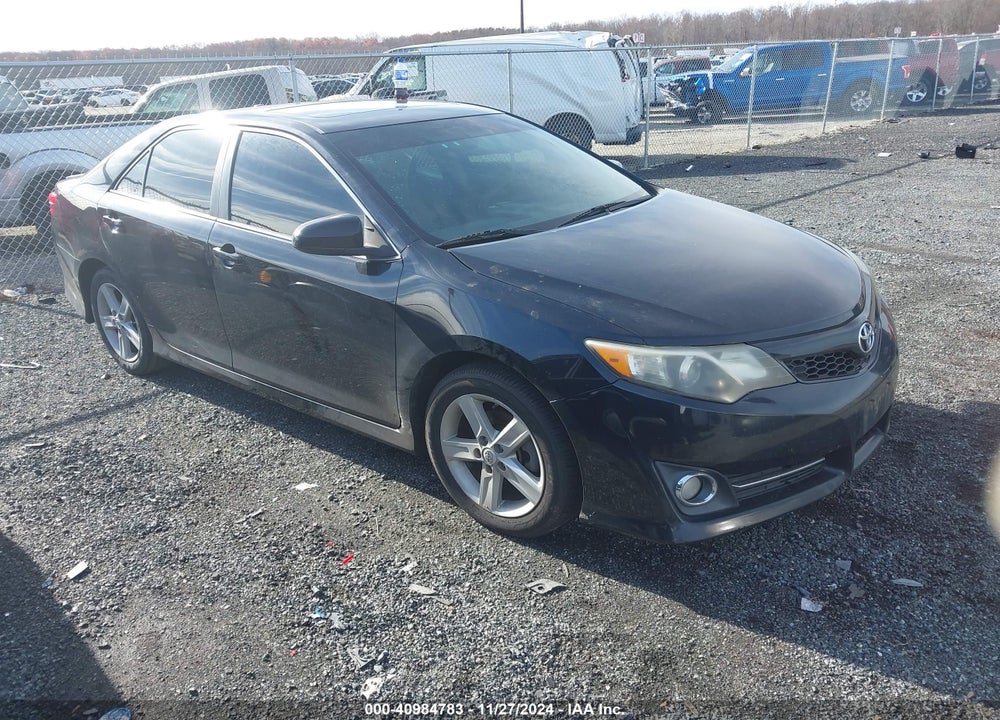 2012 TOYOTA CAMRY SE VIN: 4T1BF1FK5CU091605