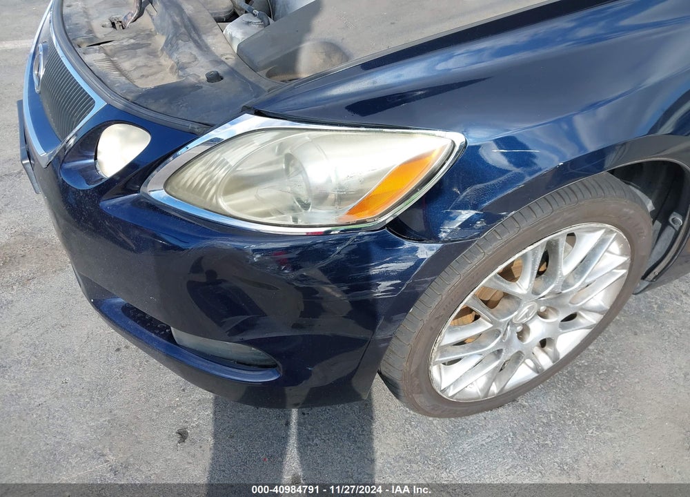 2006 LEXUS GS 300 VIN: JTHCH96S760009188